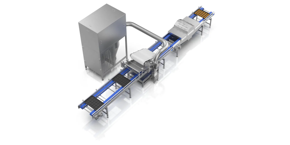 Automatic Gantry Tray Handler for Bread Demolding