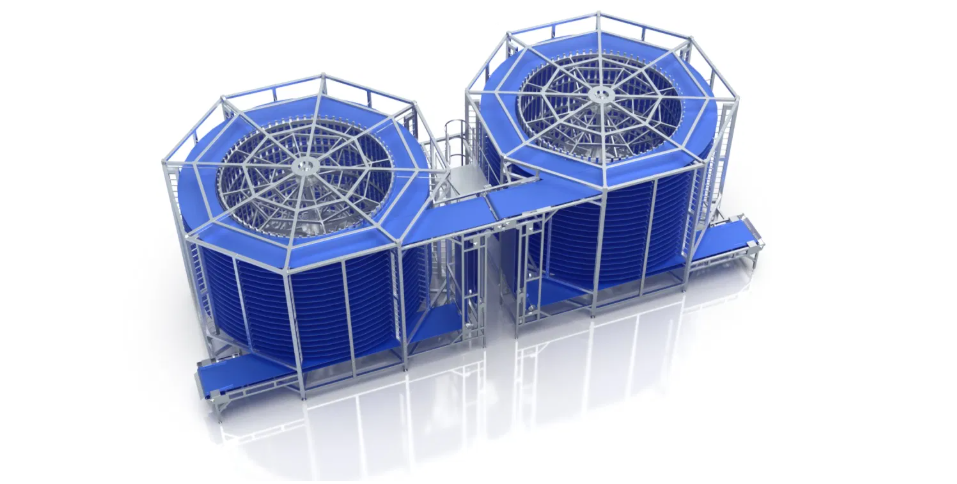 Industrial Spiral Cooling Tower for Bakery Cooling